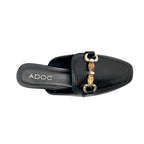 Mules loafers Bartley para mujer color negro