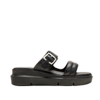 Sandalias flats Uplift 2 para mujer color negro