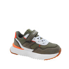 Tennis Elliot para niño color olivo