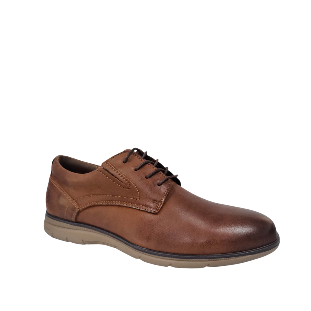 Derby shoes Gregory para hombre color café