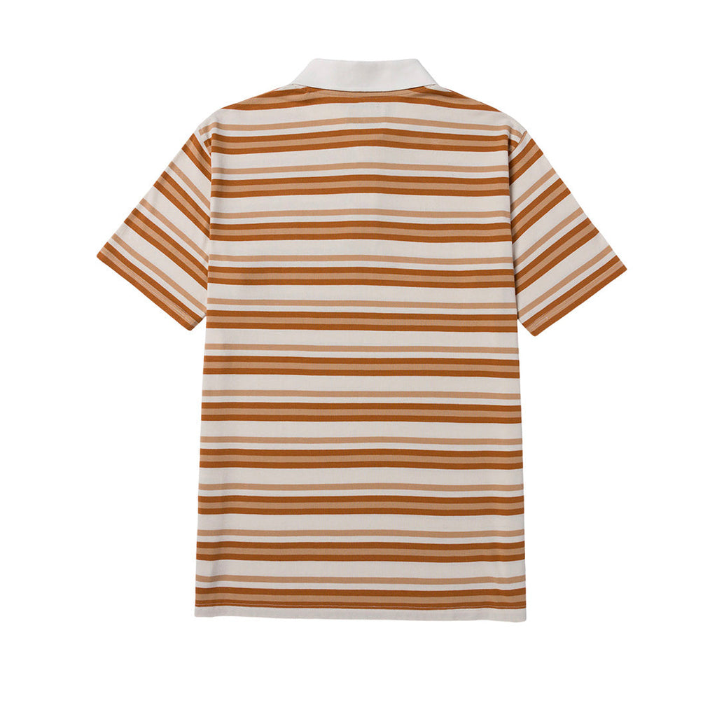 Camisa Polo Pique para hombre color café