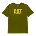Camiseta Cat Logo para hombre color verde