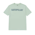 Camiseta Caterpillar Logo para hombre color celeste