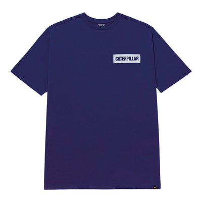 Camiseta Reflective para hombre color morado