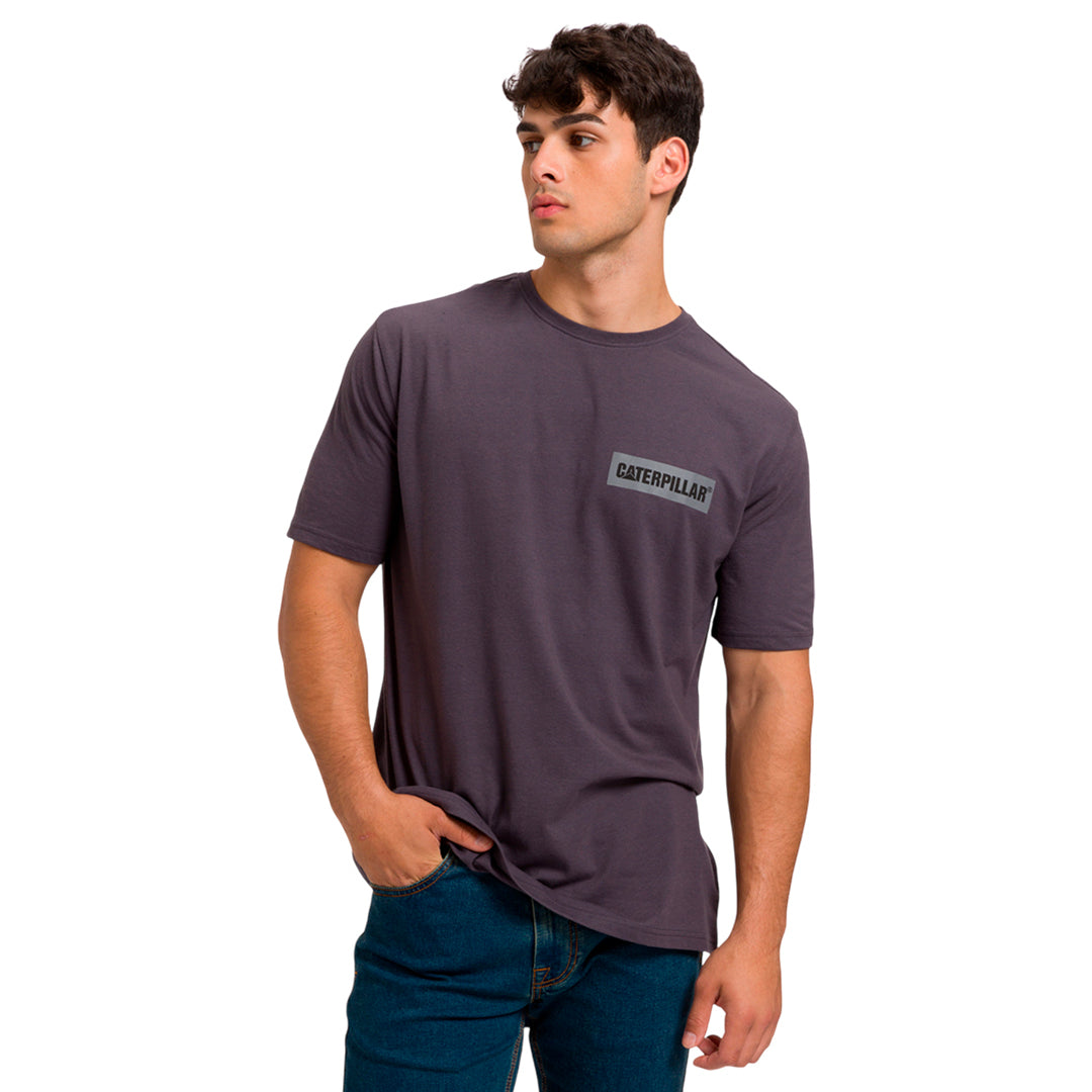 Camiseta Reflective para hombre color gris
