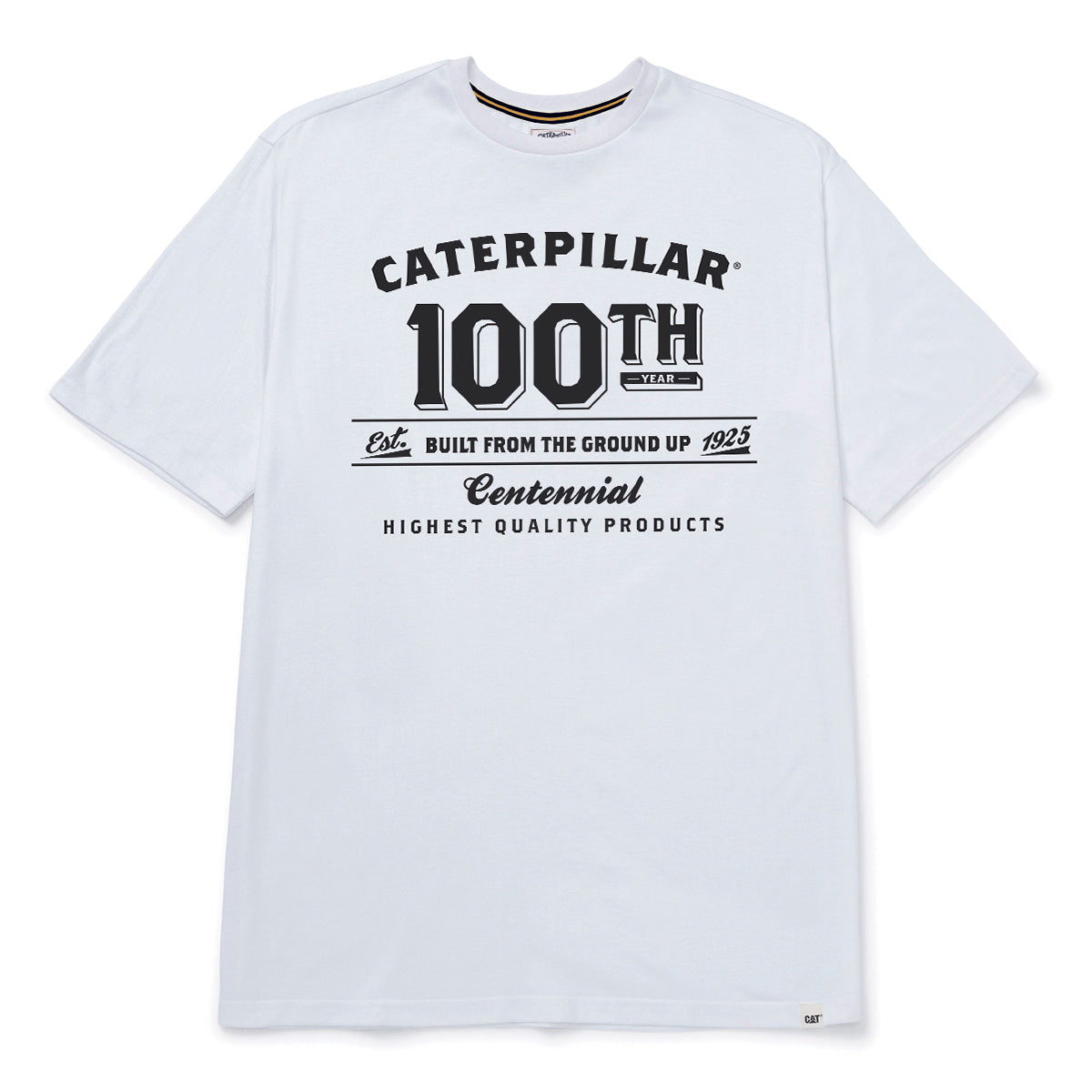 Camiseta Centennial para hombre color blanco