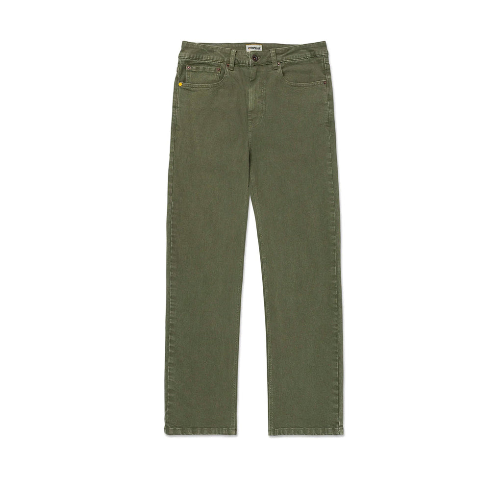 Jeans Triblend Slim para hombre color olivo