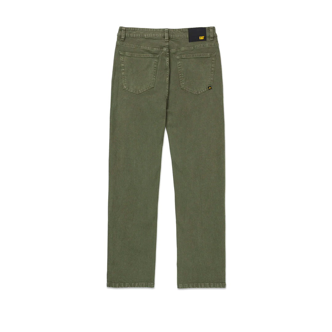 Jeans Triblend Slim para hombre color olivo