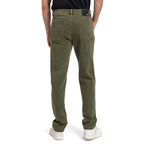 Jeans Triblend Slim para hombre color olivo
