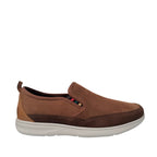 Casuales slip on Hale para hombre color café