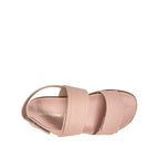 Sandalias flats Alessa para niña color rosado