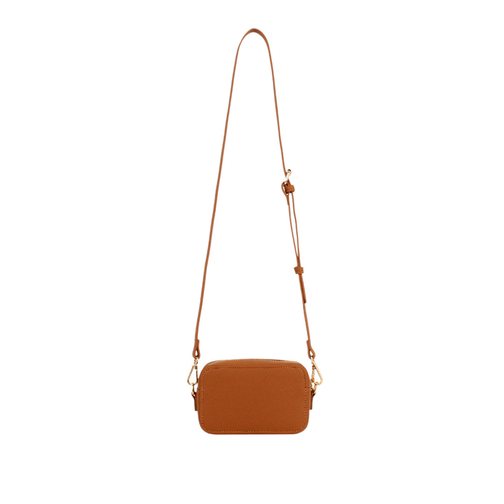 Cartera crossbody Elaine para mujer color tan