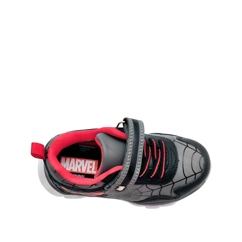 Tennis Spiderman para niño color gris