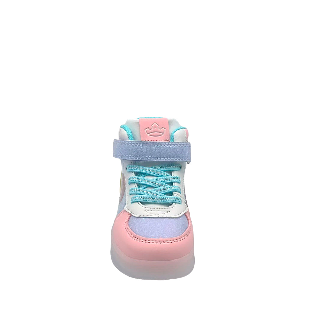 Botas Sirenita para niña color rosado