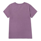Camiseta Cat Logo para mujer color morado
