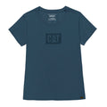 Camiseta Metal Box para mujer color azul