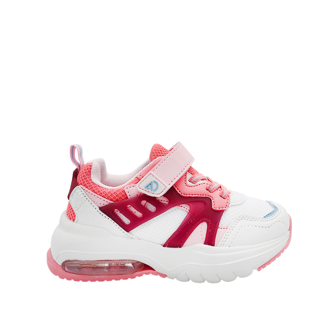 Tennis Gwin para niña color rosado