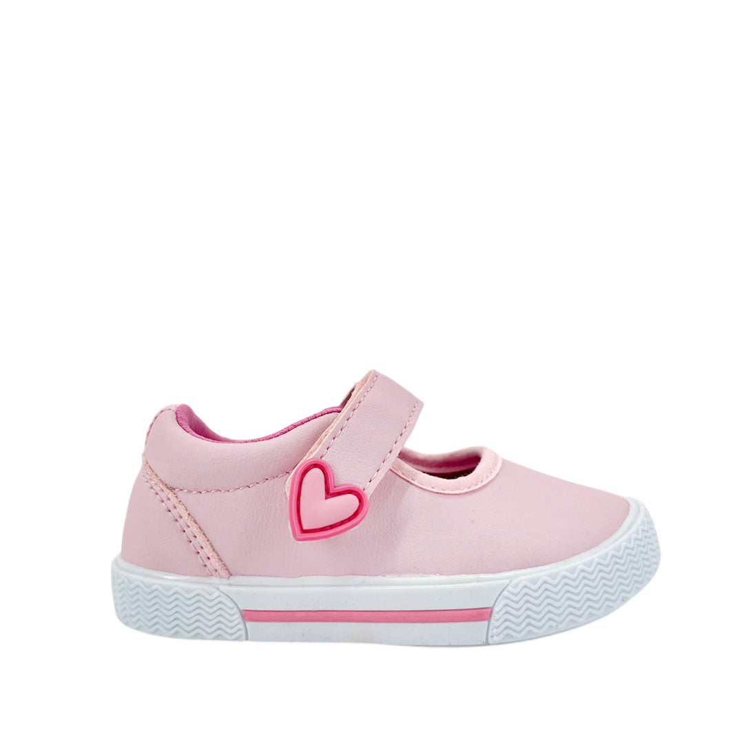 Canvas Ilsa para infante color rosado