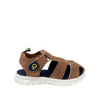 Sandalias Enzi para infante color café