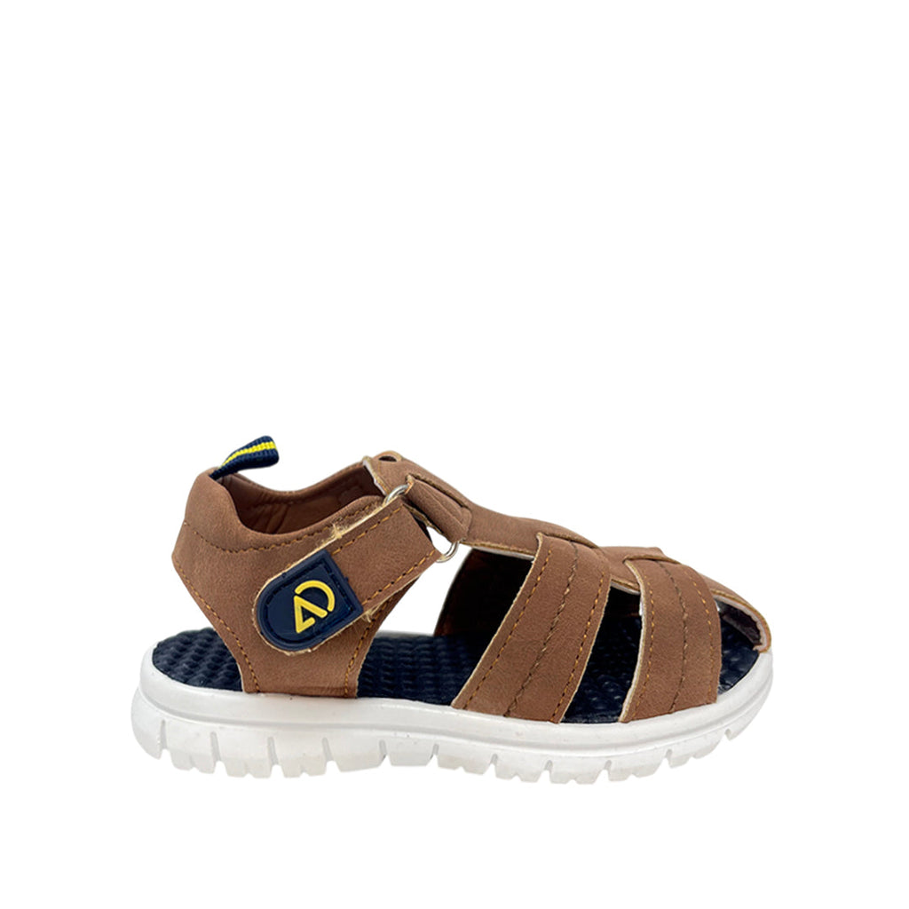 Sandalias Enzi para infante color café