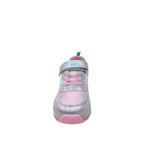 Sneakers con luces Gitty para niña color plateado