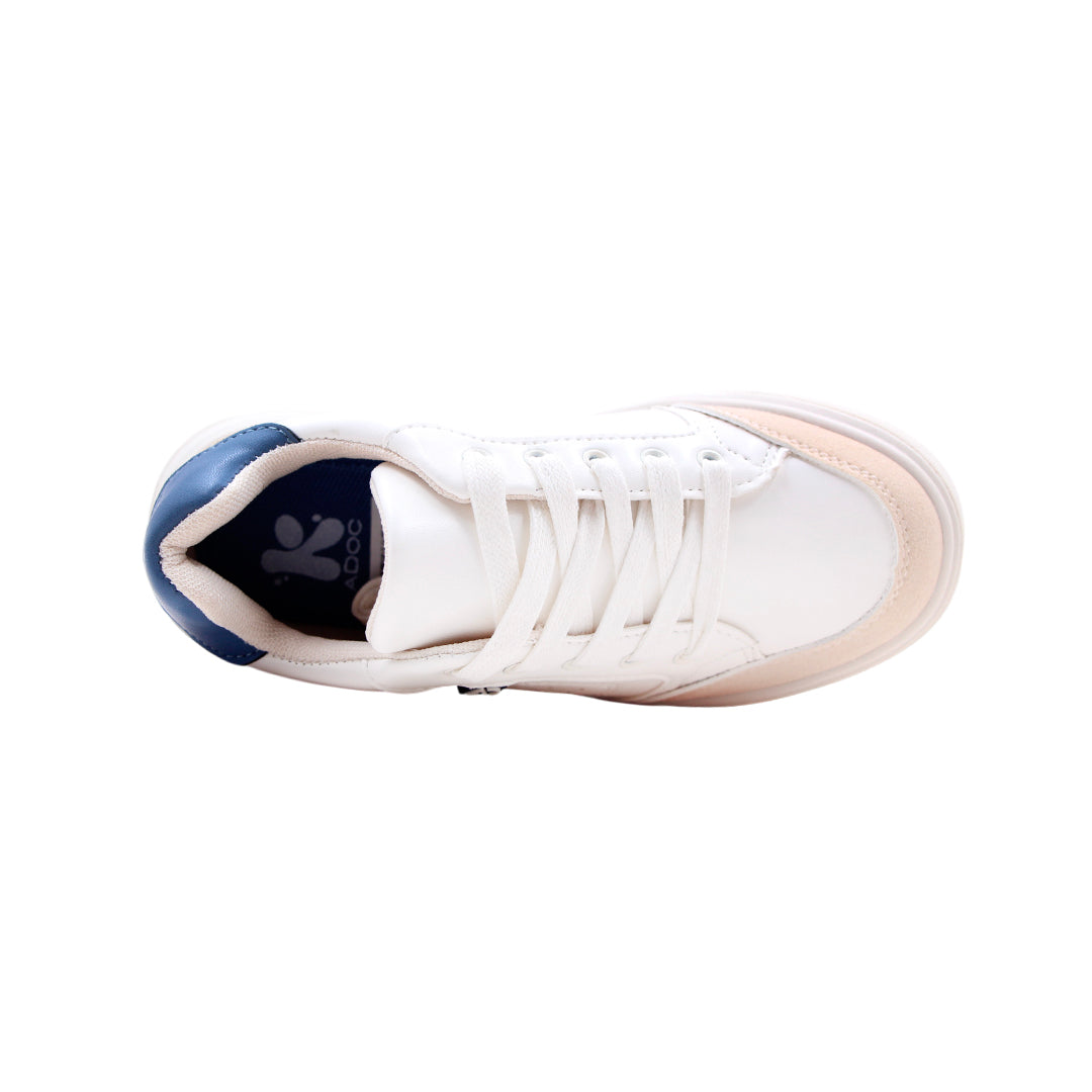 Sneakers Gideon para niño color hueso