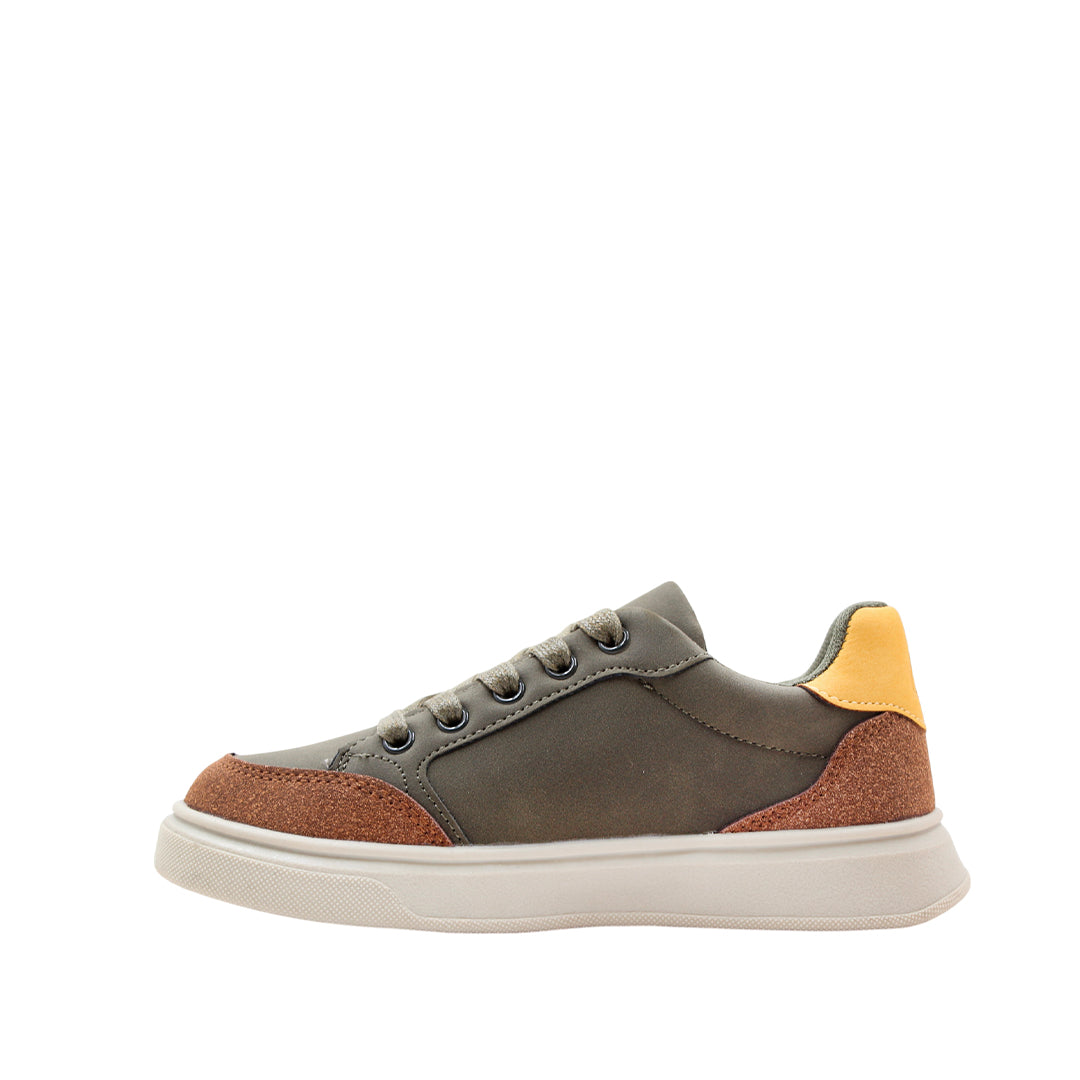 Sneakers Gideon para niño color olivo