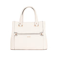 Cartera satchel Jess para mujer color blanco