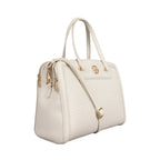 Cartera tote Kendra para mujer color hueso