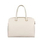 Cartera tote Kendra para mujer color hueso