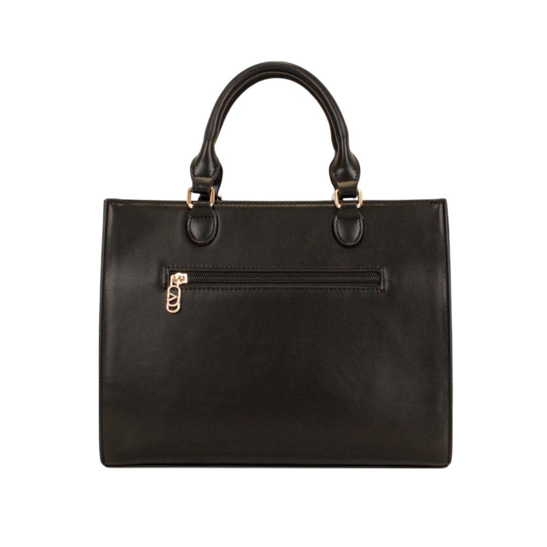 Cartera tote Rogan para mujer color negro