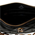 Cartera crossbody Baura para mujer color negro