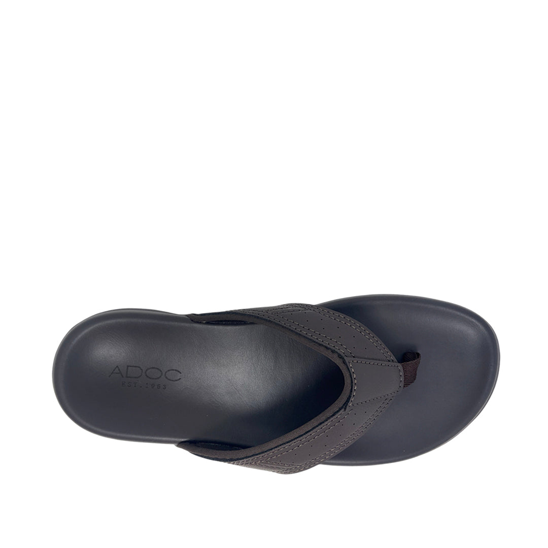 Sandalias slip on Homer para hombre color café