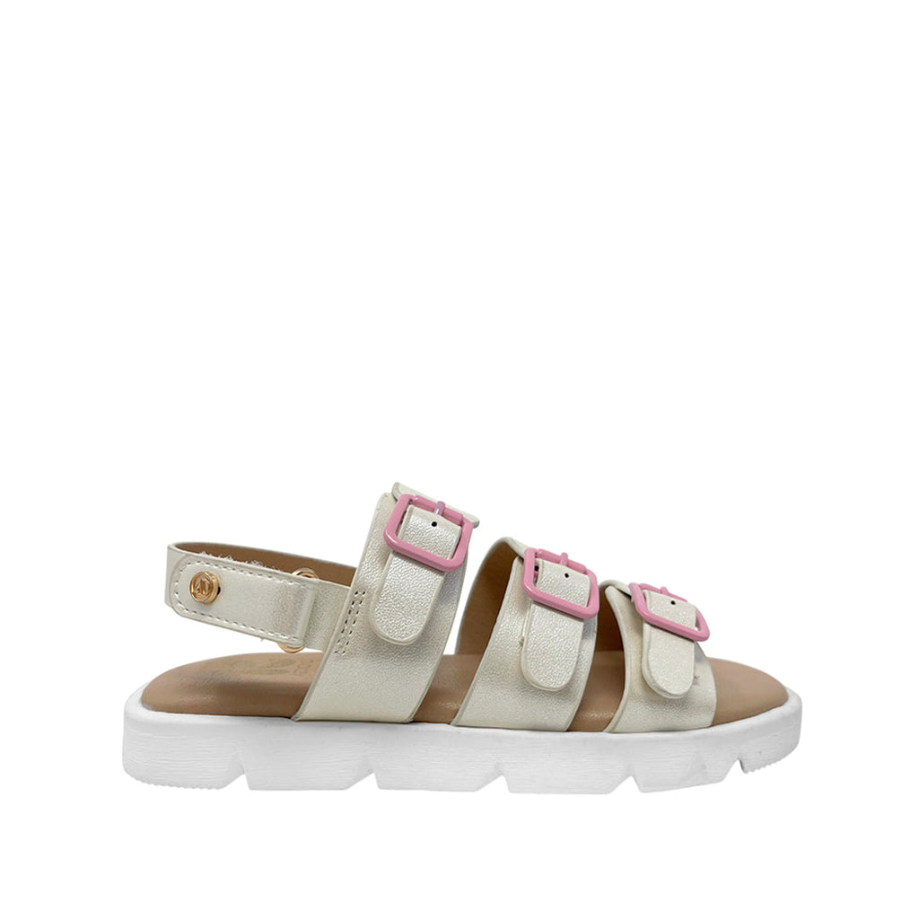 Sandalias Dol para niña color blanco