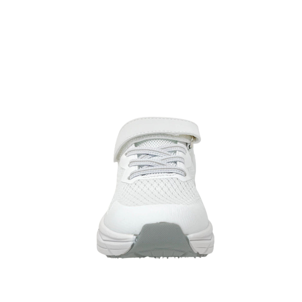 Zapatos escolares Kelly para niña color blanco