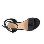 Sandalias de plataforma Padma para mujer color negro
