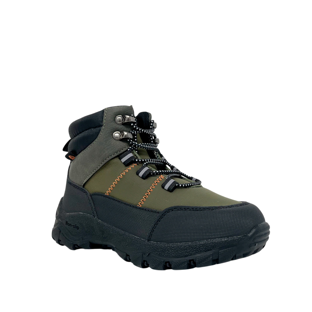 Botas Hendrick para niño color olivo