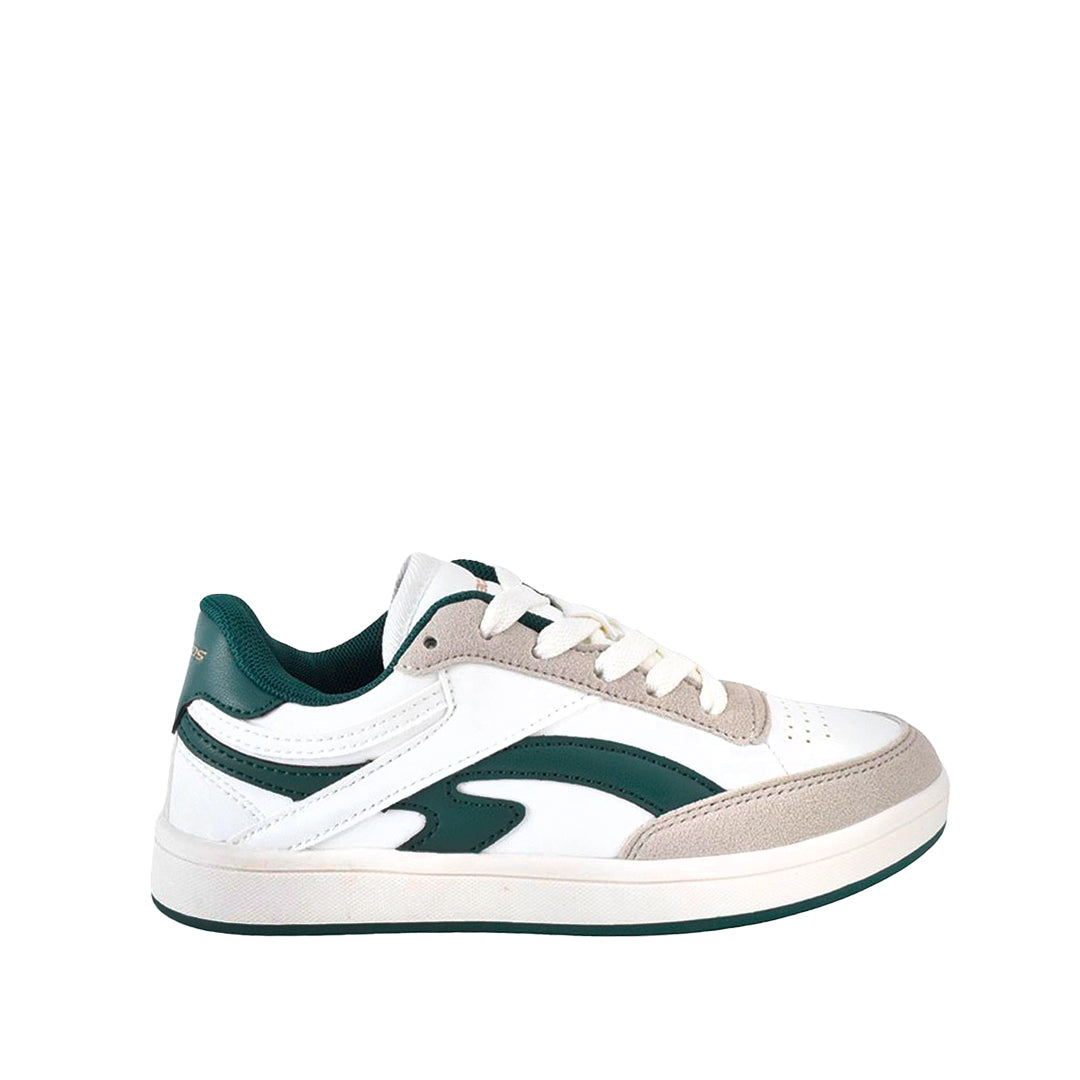 Sneakers Max para niño color blanco y verde
