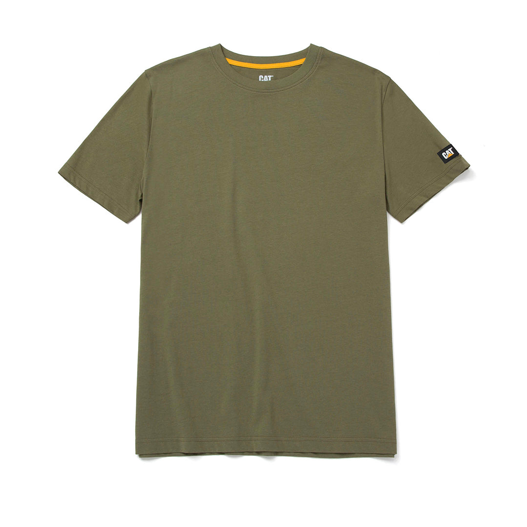 Camiseta Essentials para hombre color olivo