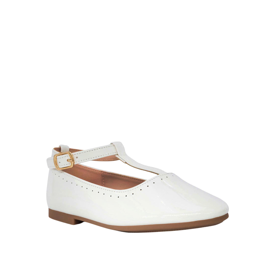 Ballerinas Sandy para infante color blanco