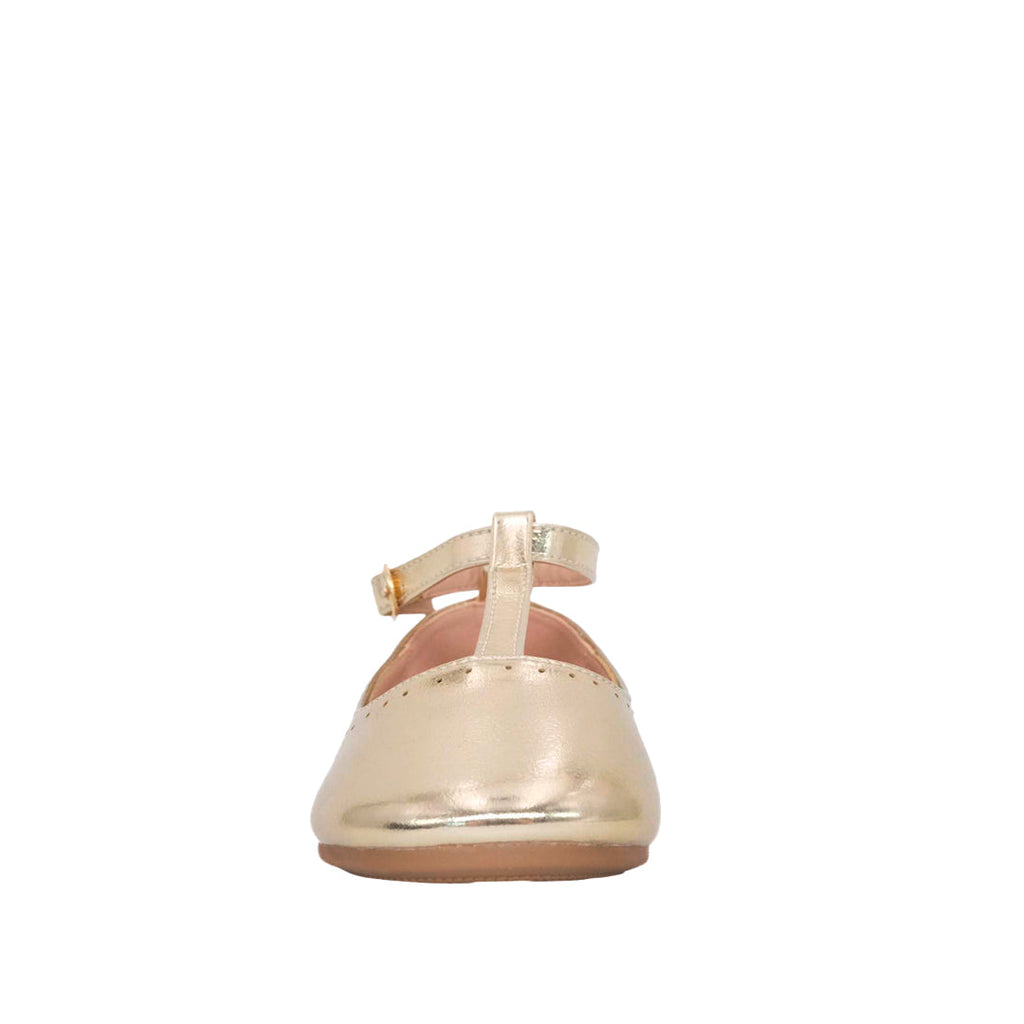 Ballerinas Sandy para infante color dorado