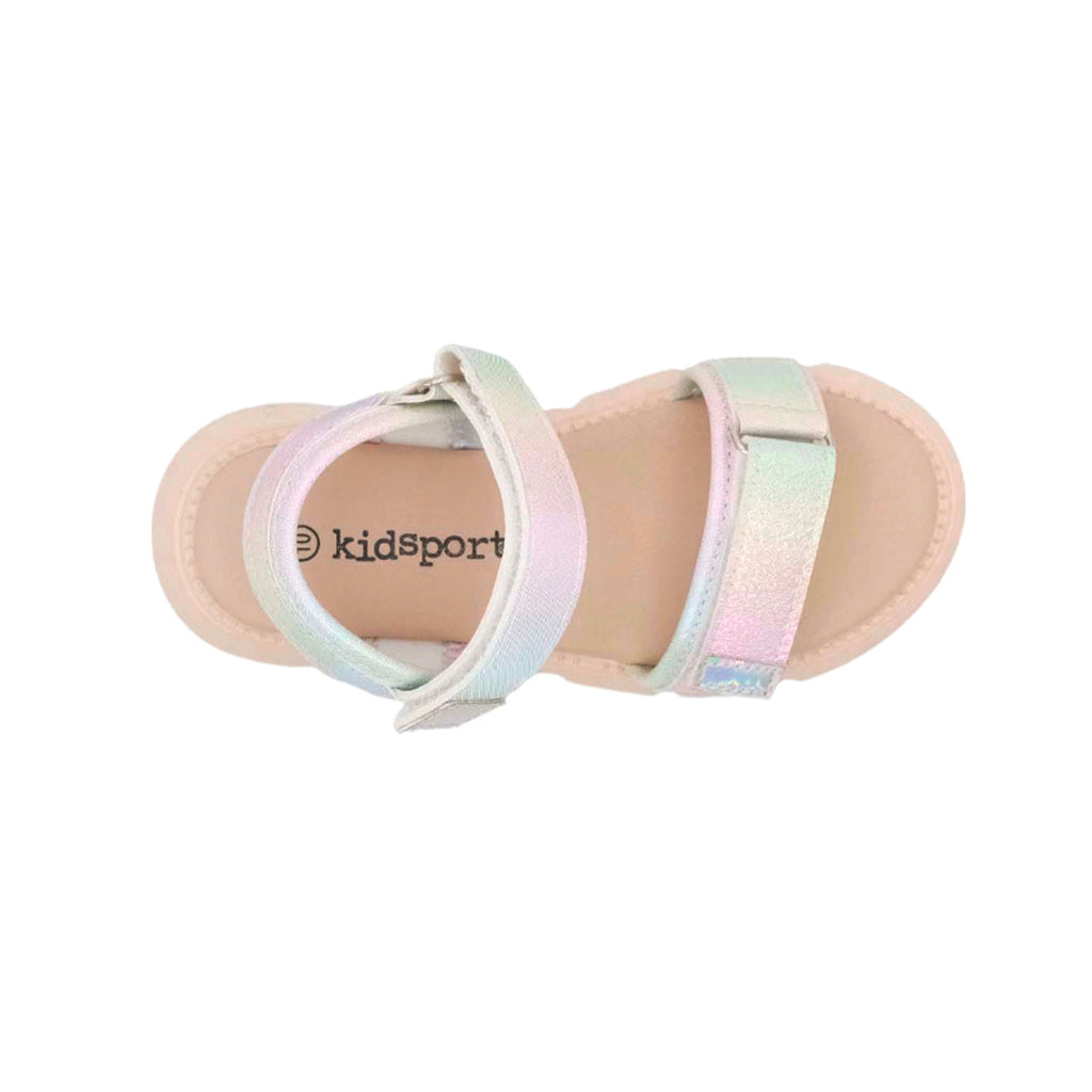 Sandalias Paula para infante color blanco