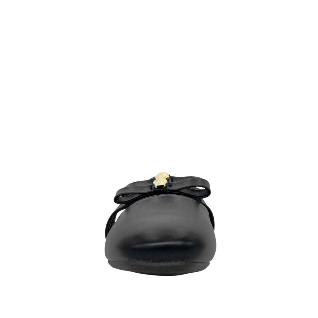 Ballerinas slingback Fiore para niña color negro