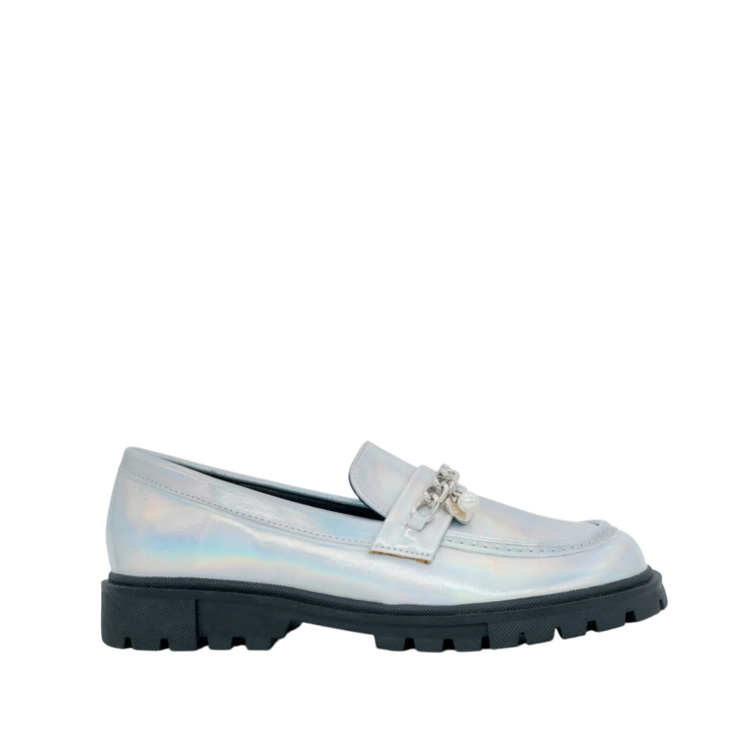 Ballerinas Genesis para niña color plateado