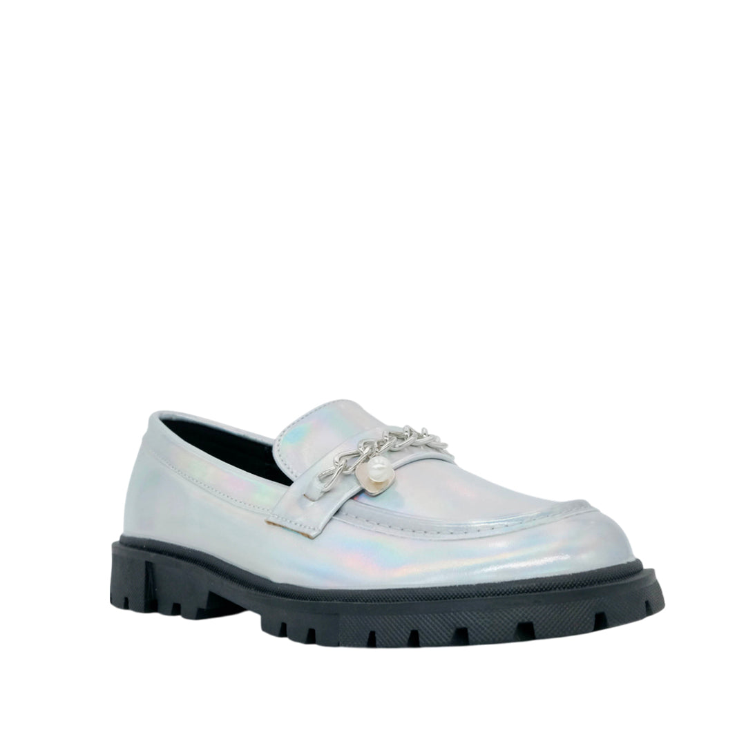 Ballerinas Genesis para niña color plateado