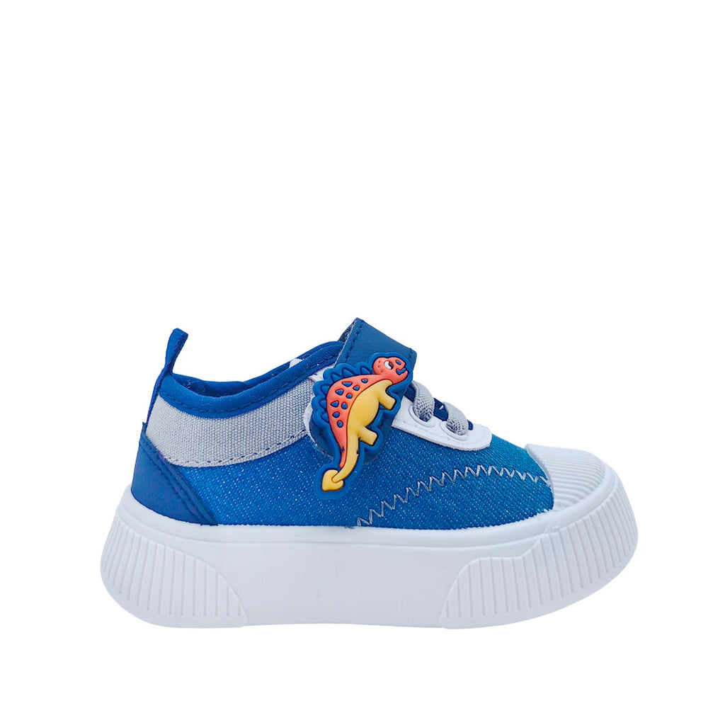 Canvas Irwin para infante color azul