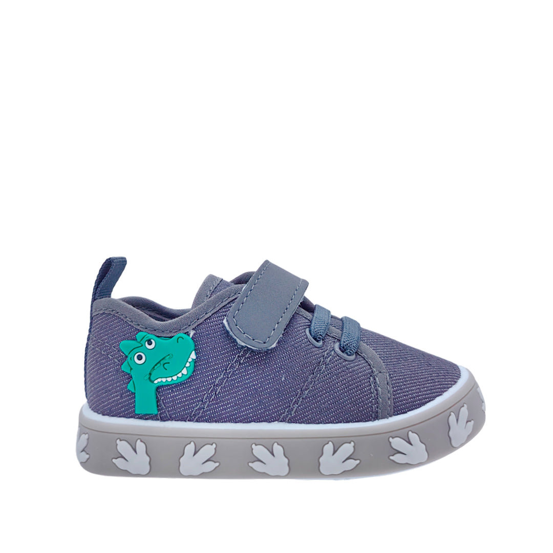 Sneakers Roco para infante color gris