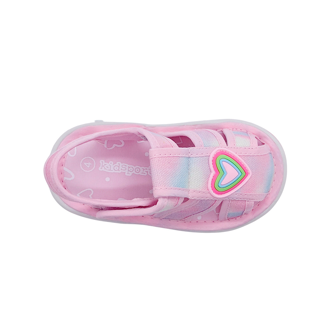 Sandalias Paris para infante color rosado