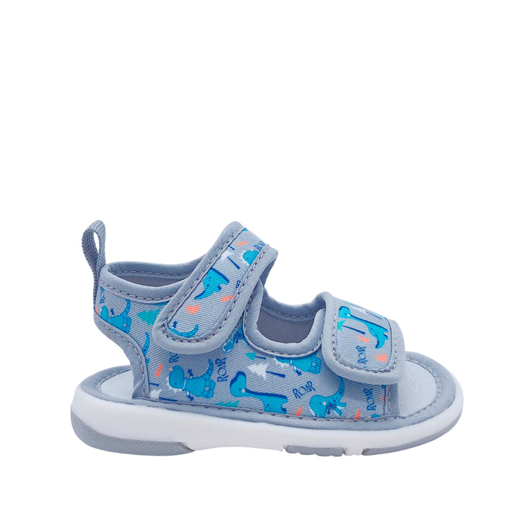 Sandalias Roger para infante color gris