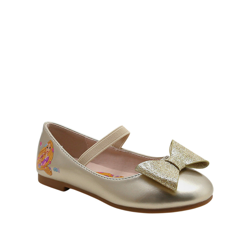 Ballerinas Rapunzel para niña color dorado